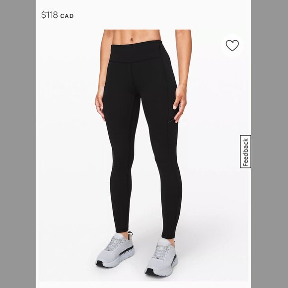 lululemon athletica Pants - Lululemon Speed Up Mid-Rise Leggings